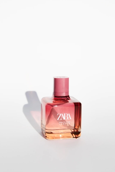 zara perfume pink flambe summer